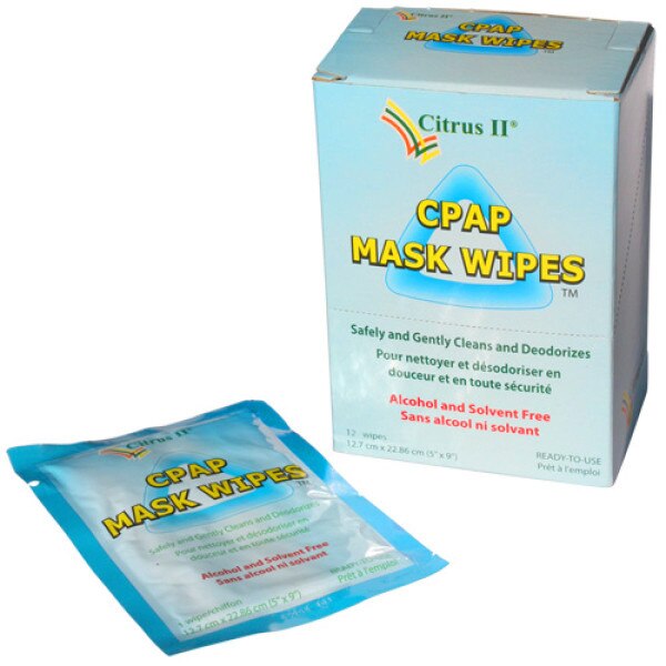 Citrus II Travel CPAP Wipes